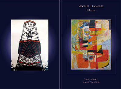 Couverture du catalogue du 07/06/2008 de la Maison Lhomme