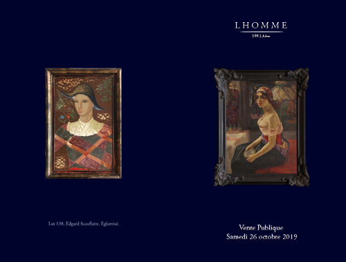 Couverture du catalogue du 26/10/2019 de la Maison Lhomme
