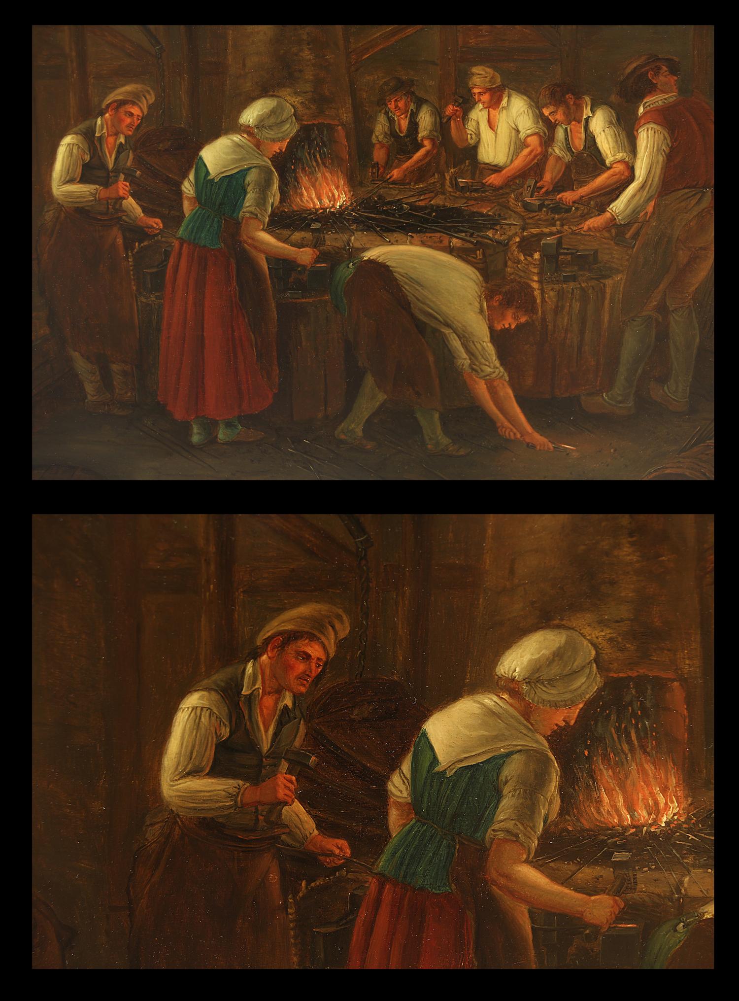 La forge de Cloutiers. 1803.