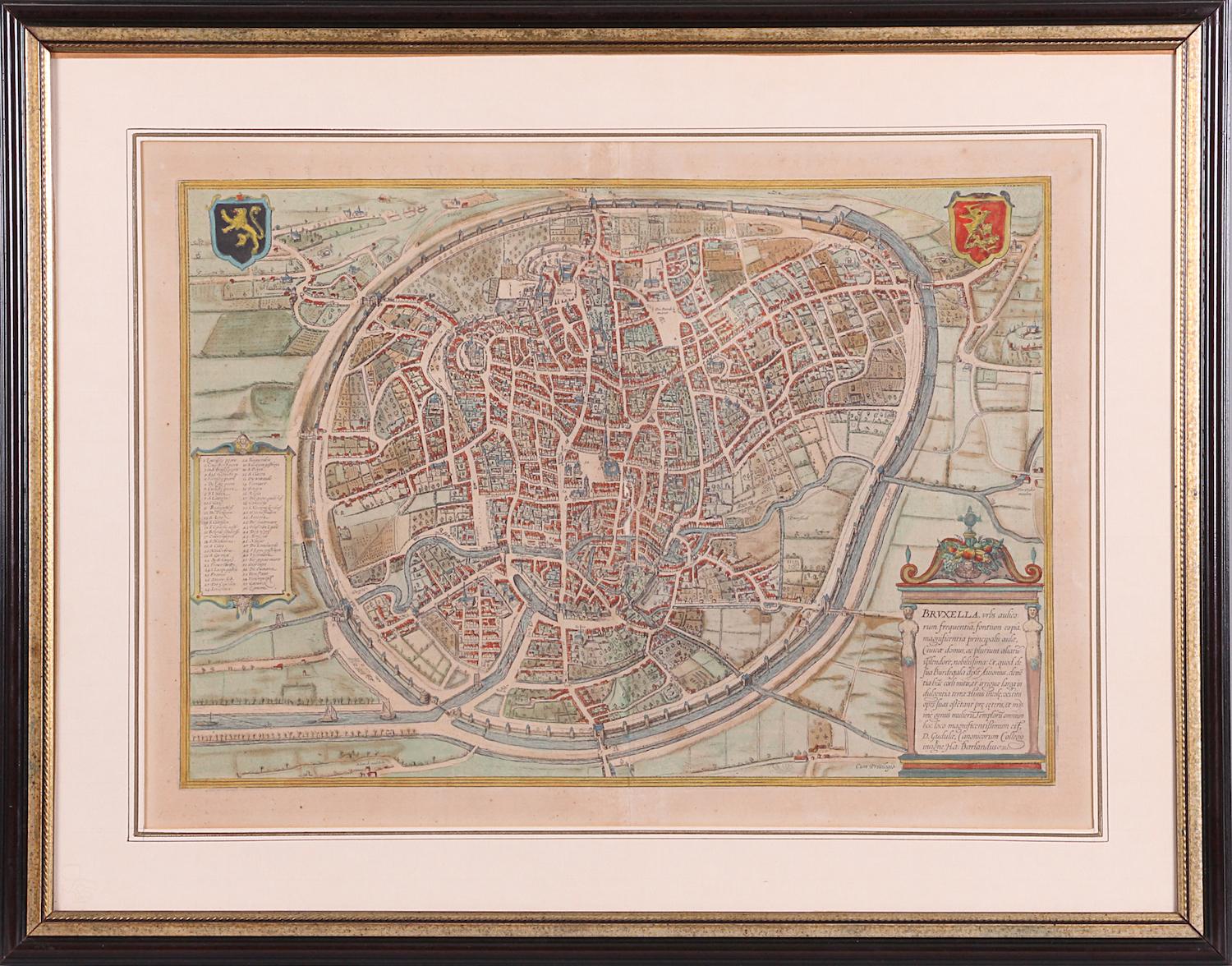 Bruxella, urbs aulicorum […]  Ens. 2 pièces.