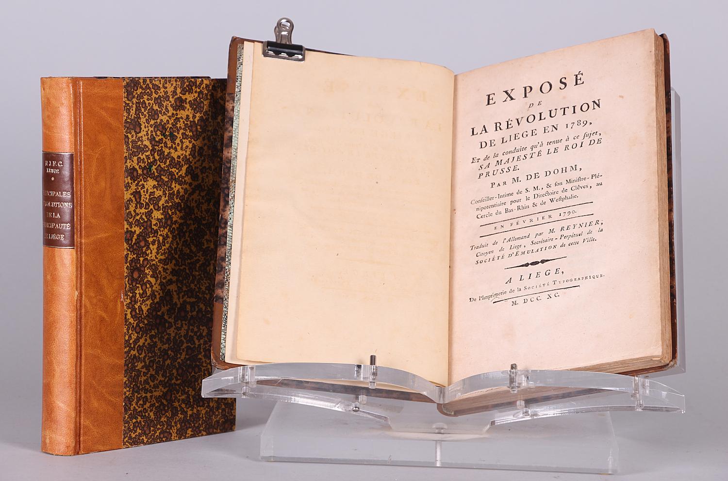 Exposé de la Révolution de Liège en 1789, et de la conduite qu