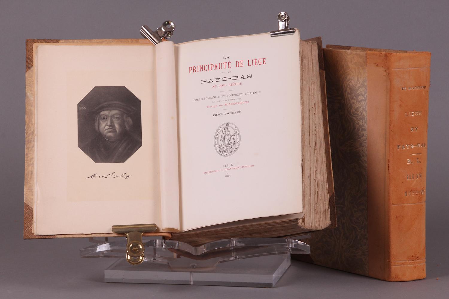 La Principauté de Liège et les Pays-Bas au XVIe siècle.