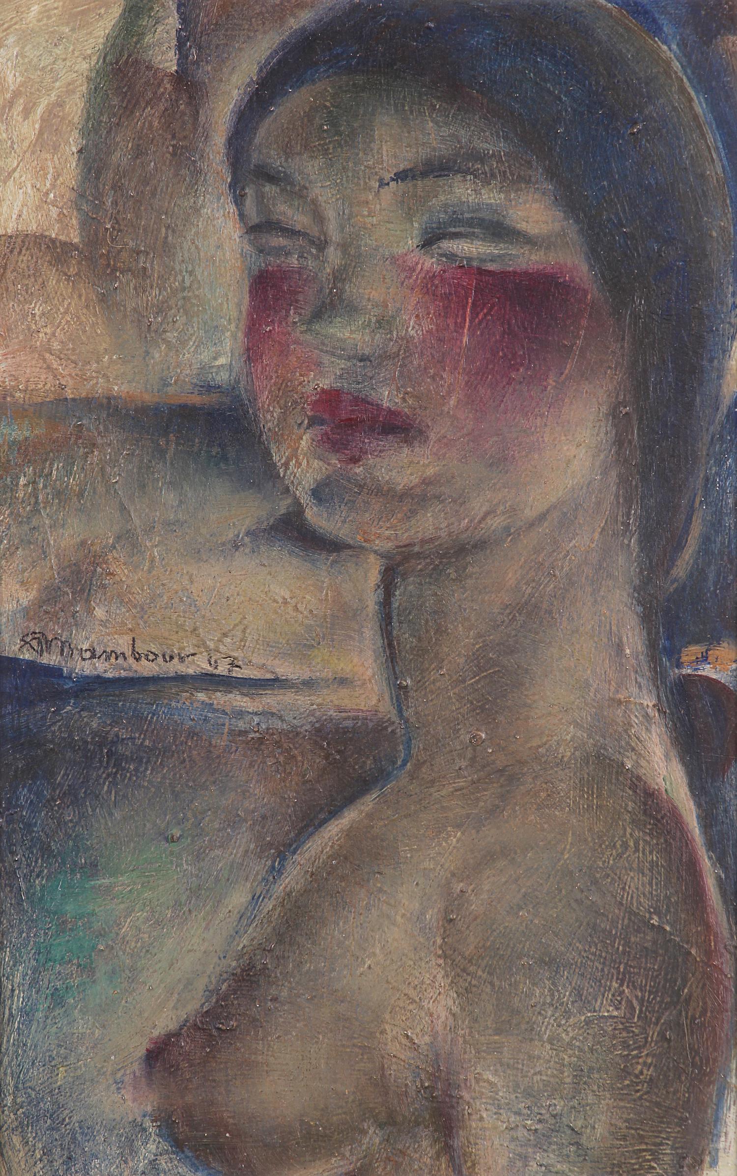 Buste de profil. 1947.