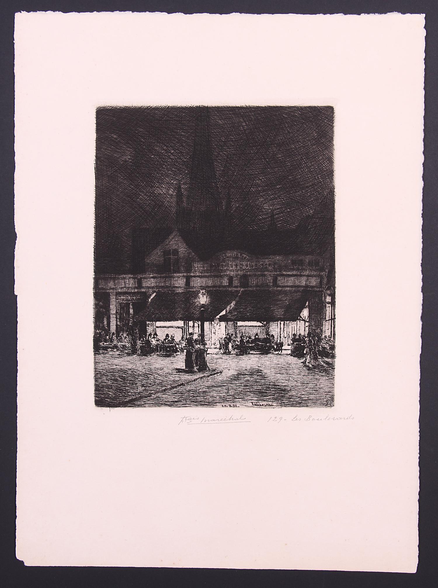 Fin d’hiver. 1895. Ens. 2 pièces.