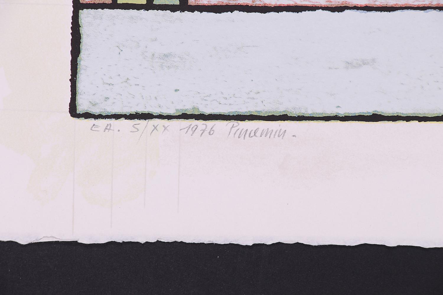Lièvre aveuglé. 1976.